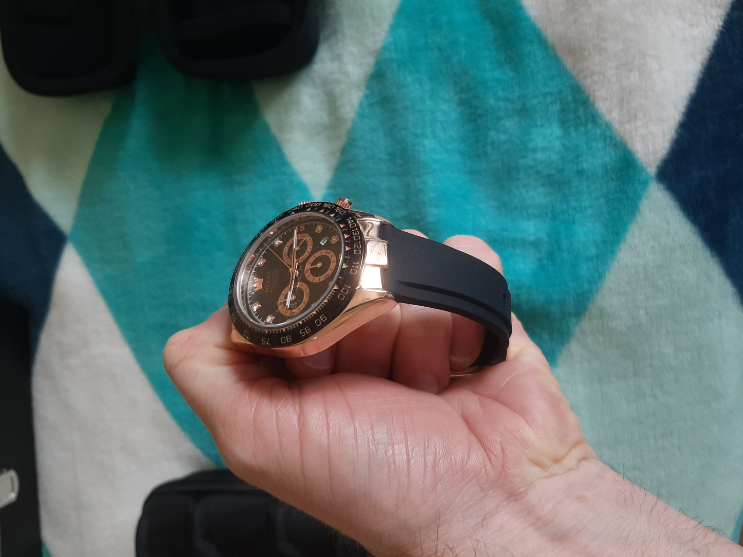 Daytona  [Black & Gold]